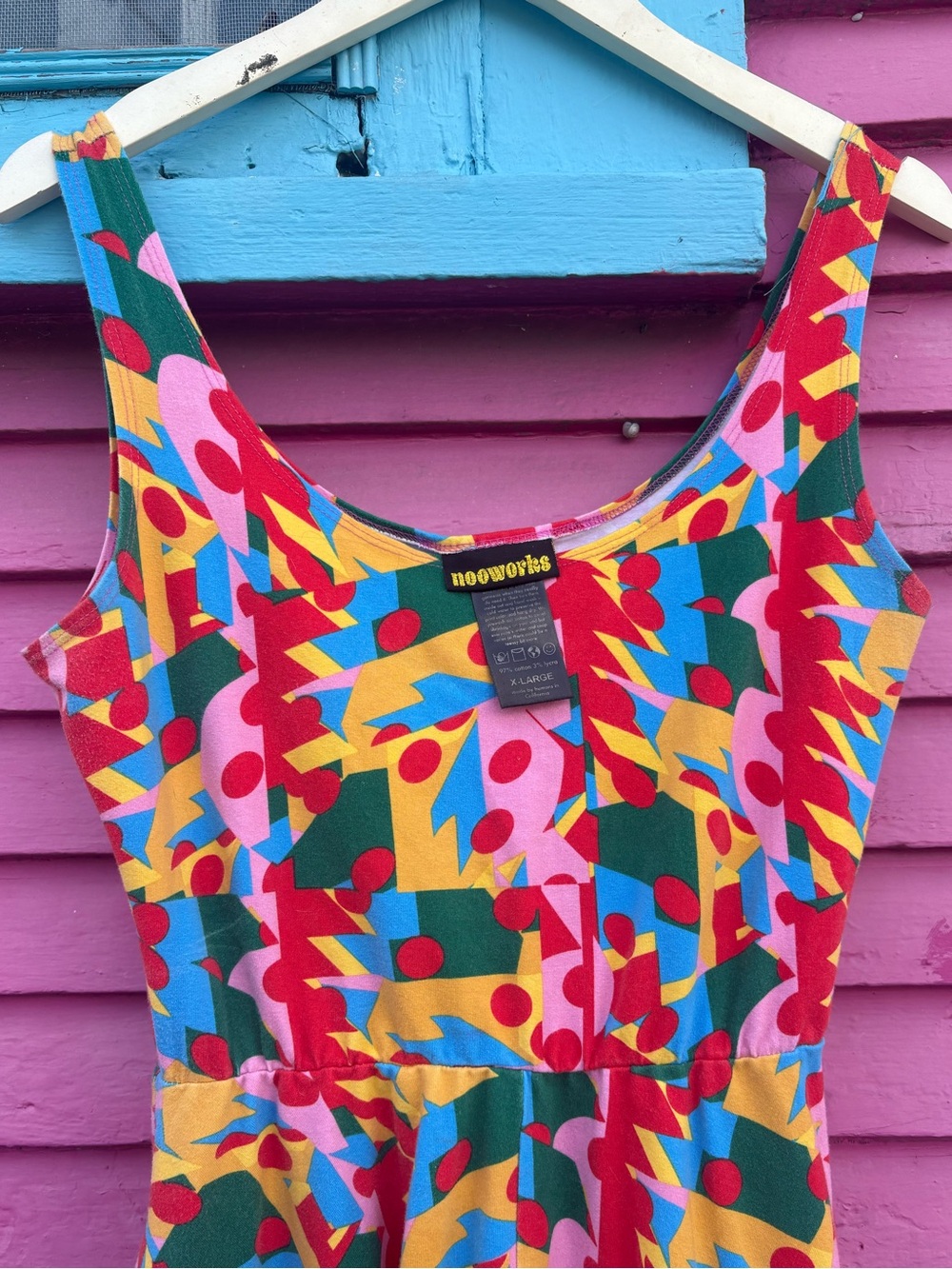 Nooworks Macarena Vacation Dress XL EUC - Picture 4 of 5